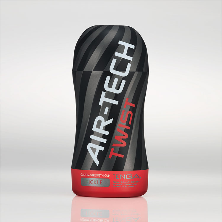 Cốc thủ dâm cao cấp Tenga Airtech Twist màu đen, đỏ